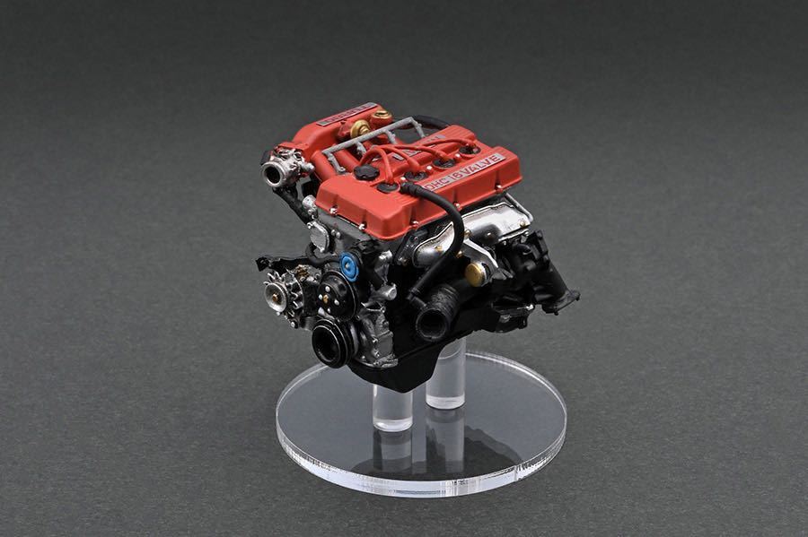 イグニッションモデル WEB限定 1/18 FJ20エンジン模型 日産 R30 スカイライン 鉄仮面 ignition model ニッサン_画像1
