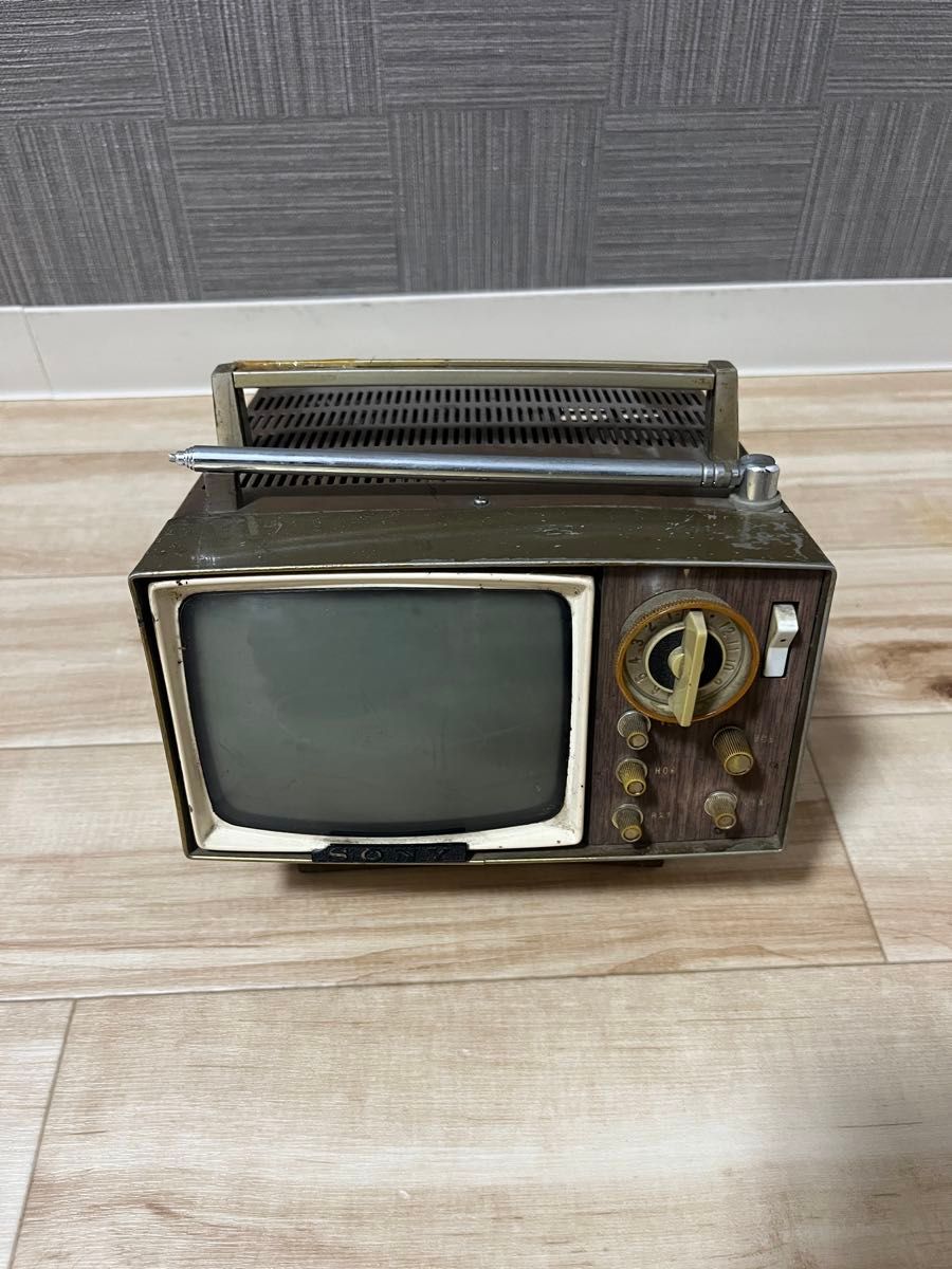 色々な SONY トランジスタテレビ 5-205 昭和レトロ ヴィンテージ ソニー テレビ