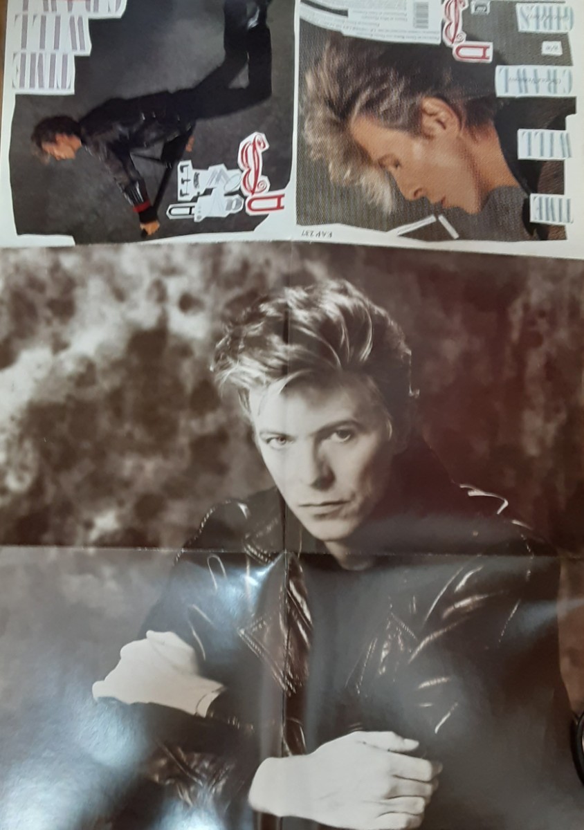 【RARE POSTER JACKET】DAVID BOWIE TIME WILL CROWL SINGLE VERSION GIRLS SINGLE EDIT EAP 237_画像3