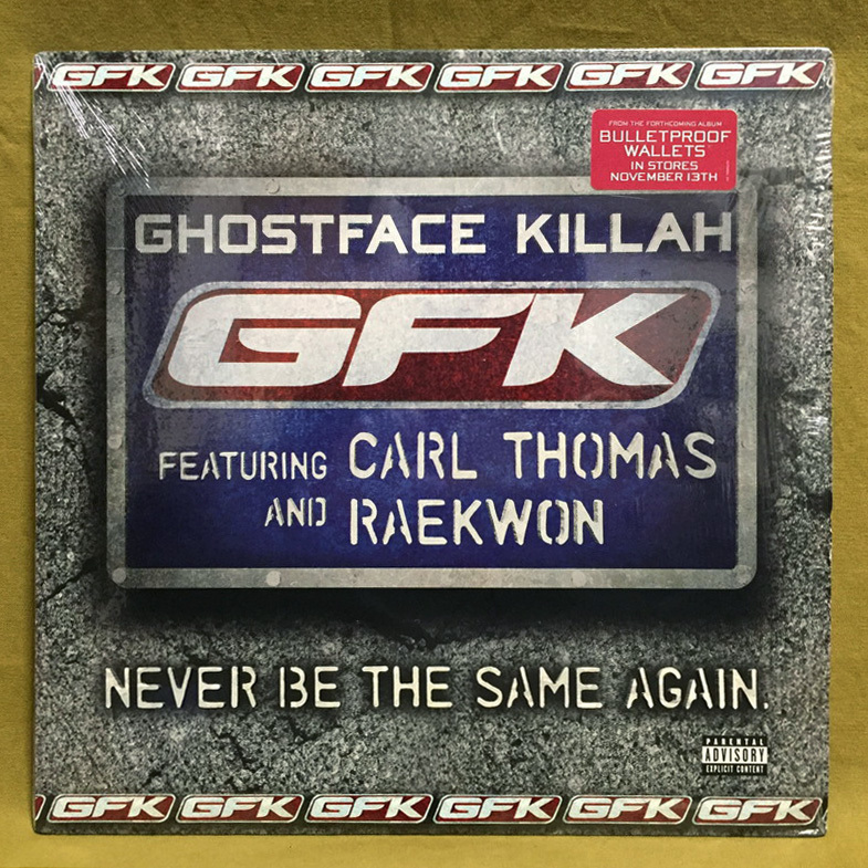 Ghostface Killah - Never Be The Same Again 【US ORIGINAL 12inch】 Carl Thomas Raekwon The RZA_画像1