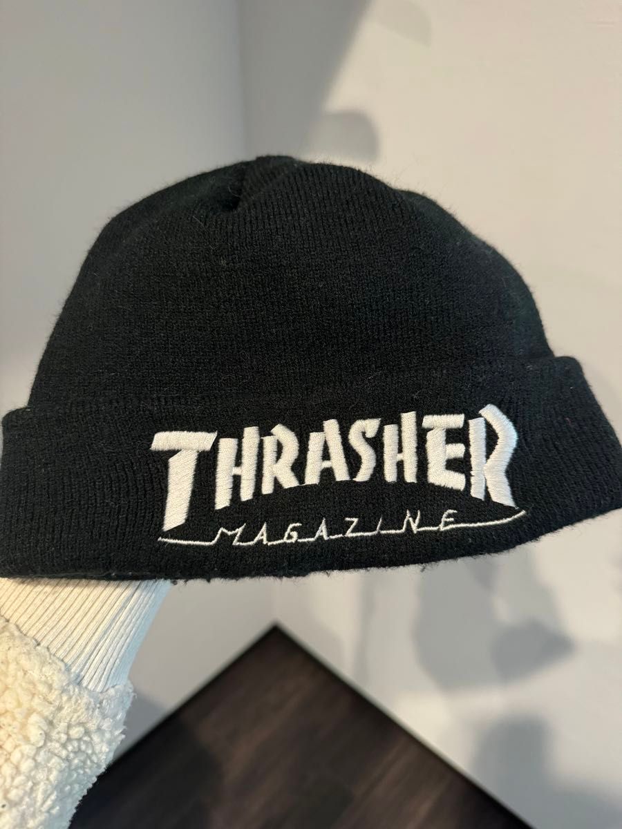 THRASHER ニット帽