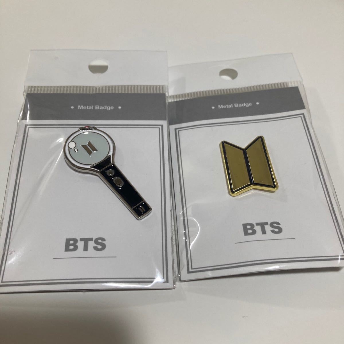 BTS ピンバッジ2点セット_画像1