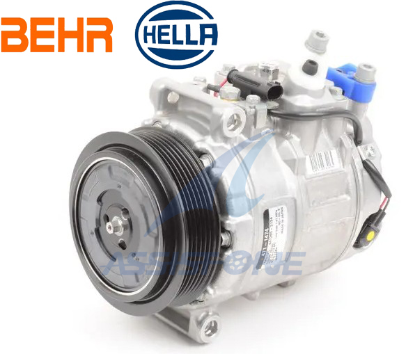 HELLA BEHR製 ベンツ W220 W215 R230 W211 W219 W203 W209 W163 W463 エアコンコンプレッサー ACコンプレッサー A0012302811_画像1