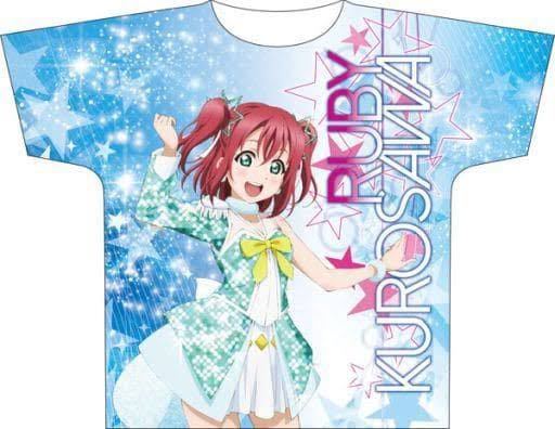 ラブライブ！サンシャイン!! フルグラフィック Tシャツ 黒澤ルビィ Awaken the power ver.2 フリーサイズ Aqours 新品_画像4