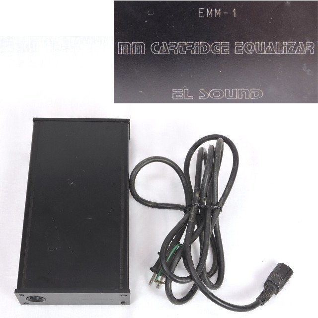 【中古/通電○/現状】EL SOUND エルサウンド ＥＭＭ－１ フォノイコライザー 箱・説明書無し_画像1