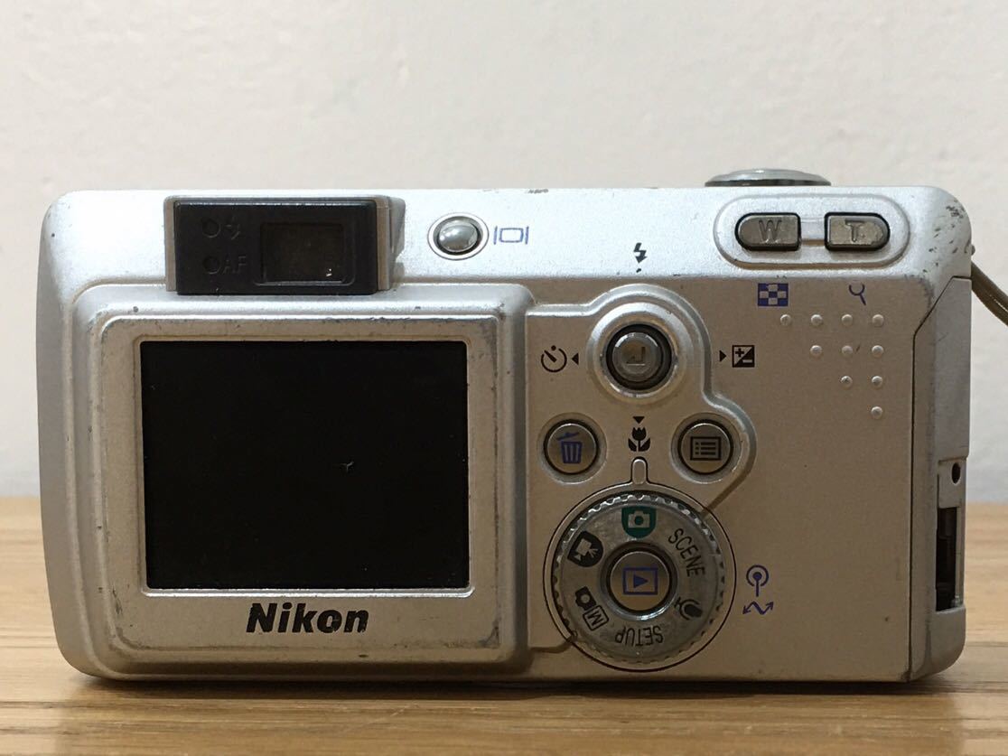 D3K057◆ ニコン Nikon クールピクス 3700 COOLPIX 3700 シルバー デジカメ コンパクトデジタルカメラ E3700_画像4