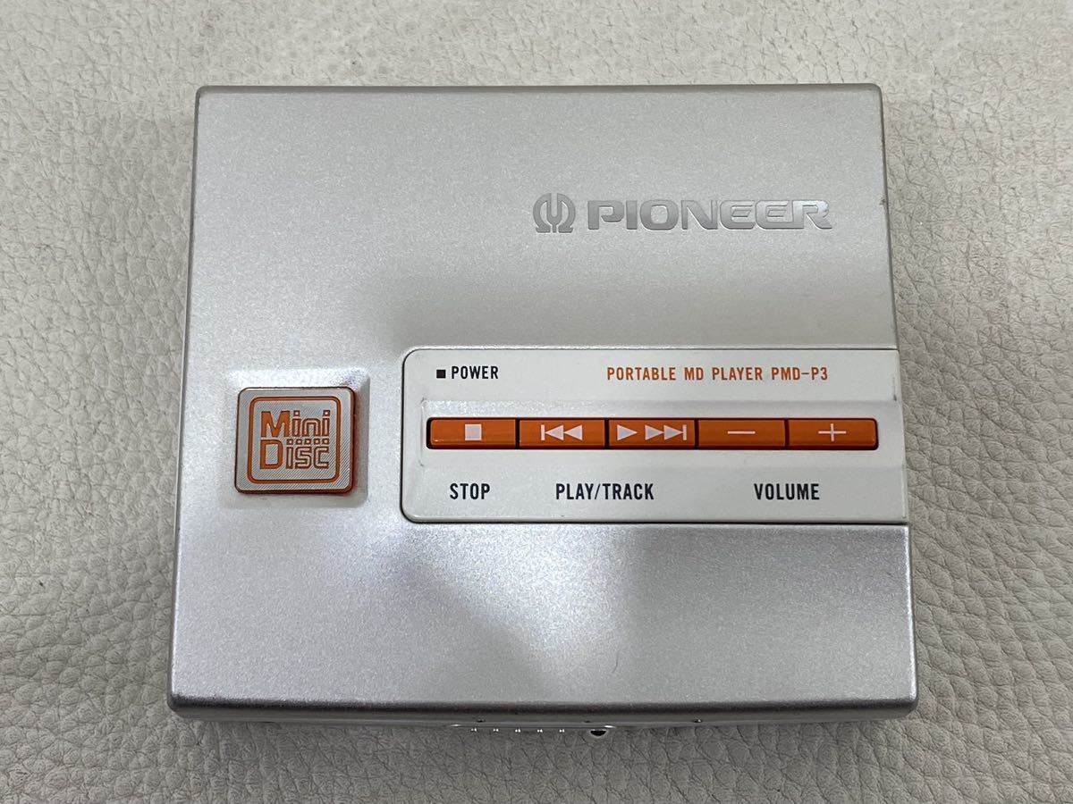 R4B047◆ パイオニア PIONEER ポータブルMDプレーヤー PMD-P3-S_画像2