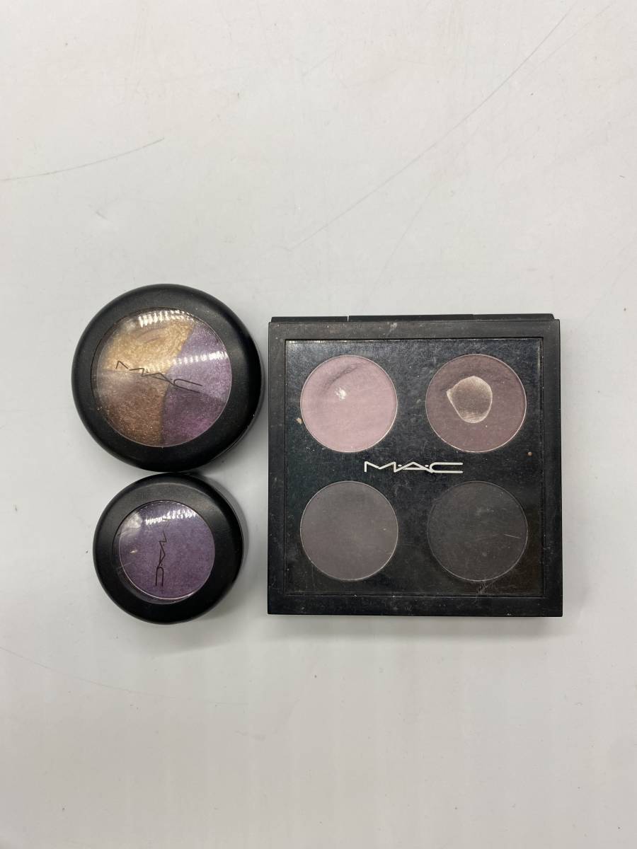 MAC　マック EYE SHADOW　アイシャドウ 5.8g　2.2g　1.3g 　3点　コスメ 化粧品 メイク_画像1