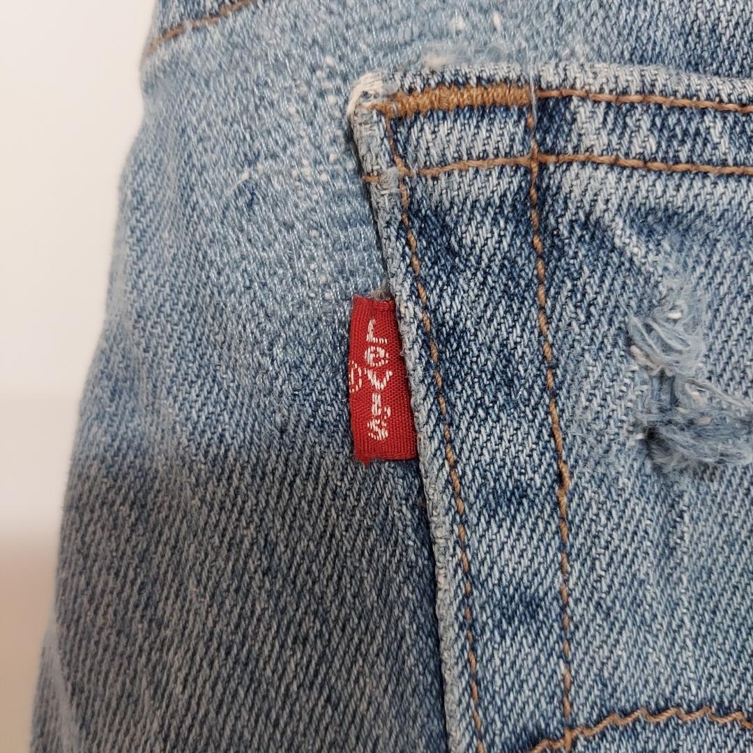 リーバイス505 Levis W34相当 ダークブルーデニム 青 パンツ7587_画像5