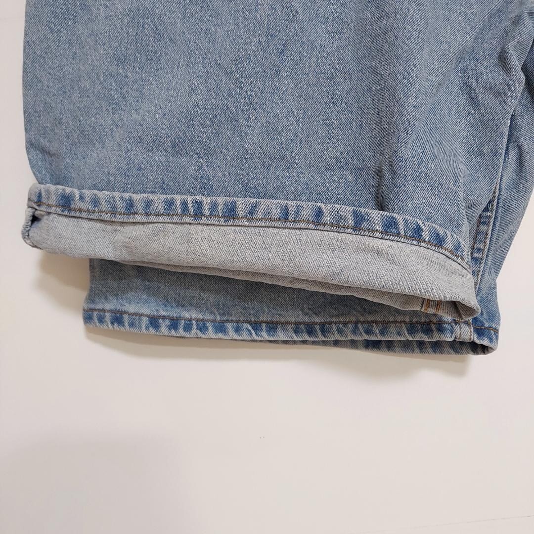  Levi's 560 W36 голубой Denim шорты синий 90s USA производства 