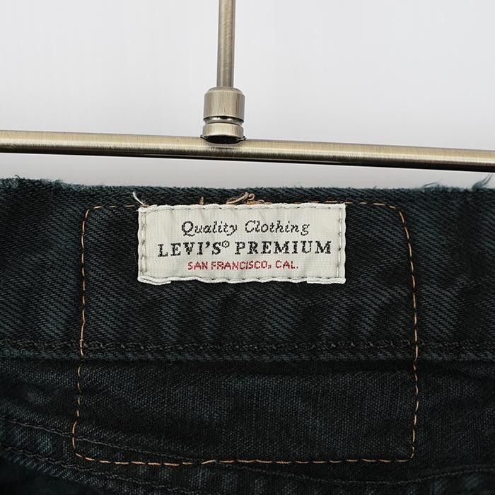 W38 Levis リーバイス501 ブラックデニム 黒 極太 ビッグE 古着_画像5