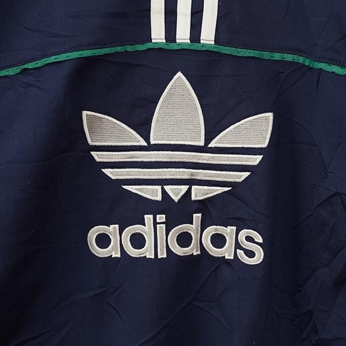 adidas Adidas спортивная куртка to зеркальный . il вышивка темно-синий зеленый 7714