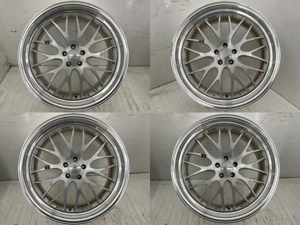 中古アルミホイール 4本セット 20×8.5JJ +40 5穴 PCD100 20インチ GROSIS(トヨタ車用) c1338_画像3