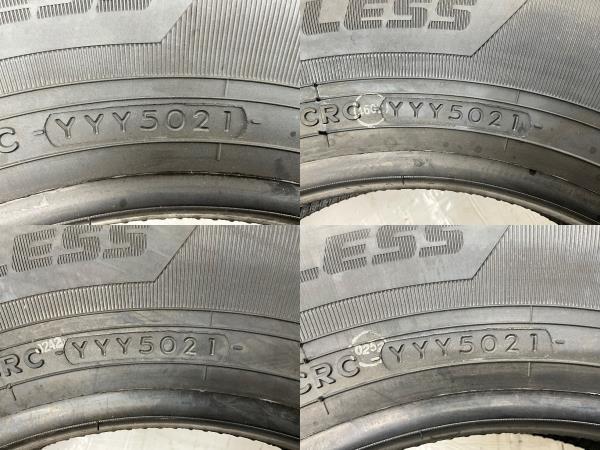 新品タイヤ 処分特価 4本セット 155/80R13 85/84N LT ヨコハマ ice GUARD iG91 冬 スタッドレス 155/80/13 バン 国産 日本製 b5454_画像7