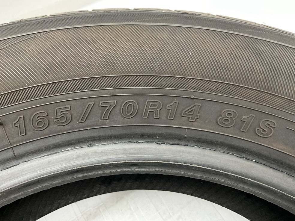 中古タイヤ 4本セット 165/70R14 81S ヨコハマ BLUEARTH AE01F 夏 サマー 165/70/14 スイフト/アクア b5252の画像8