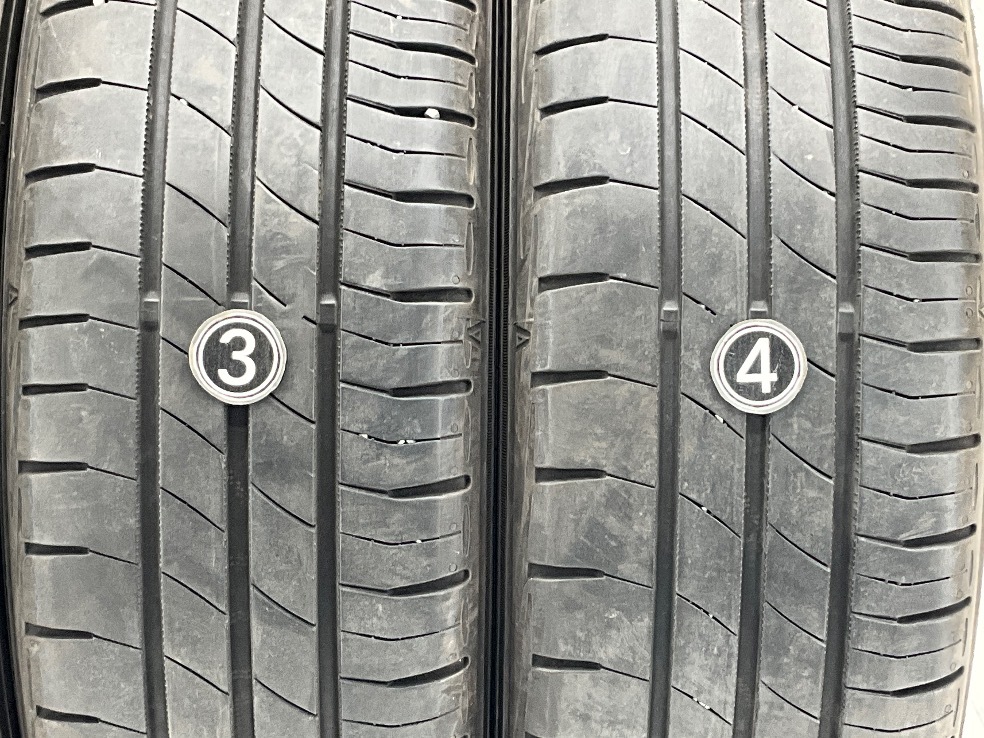 中古タイヤ 4本セット 165/55R14 72V ダンロップ LEMANS V 夏 サマー 165/55/14 オッティ/ゼスト b5319_画像4