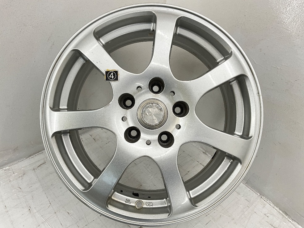 中古アルミホイール 4本セット 16×6.5J +38 5穴 PCD114.3 16インチ AQUA c1340_画像6