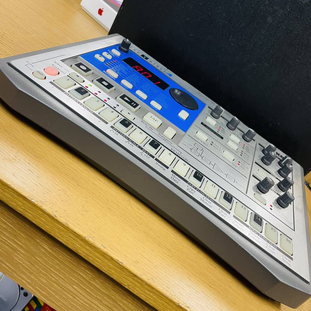 動作品 KORG コルグ ELECTRIBE A EA-1 アナログモデリングシンセサイザー ACアダプター付き NN9579_画像4