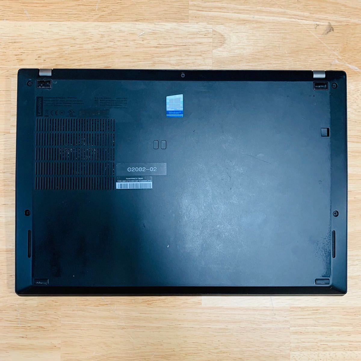 Lenovo ThinkPad T490S LAPTOP-UKJK57J9 i7-8565U 16GB 256GB Windows11 Pro N9635_画像5