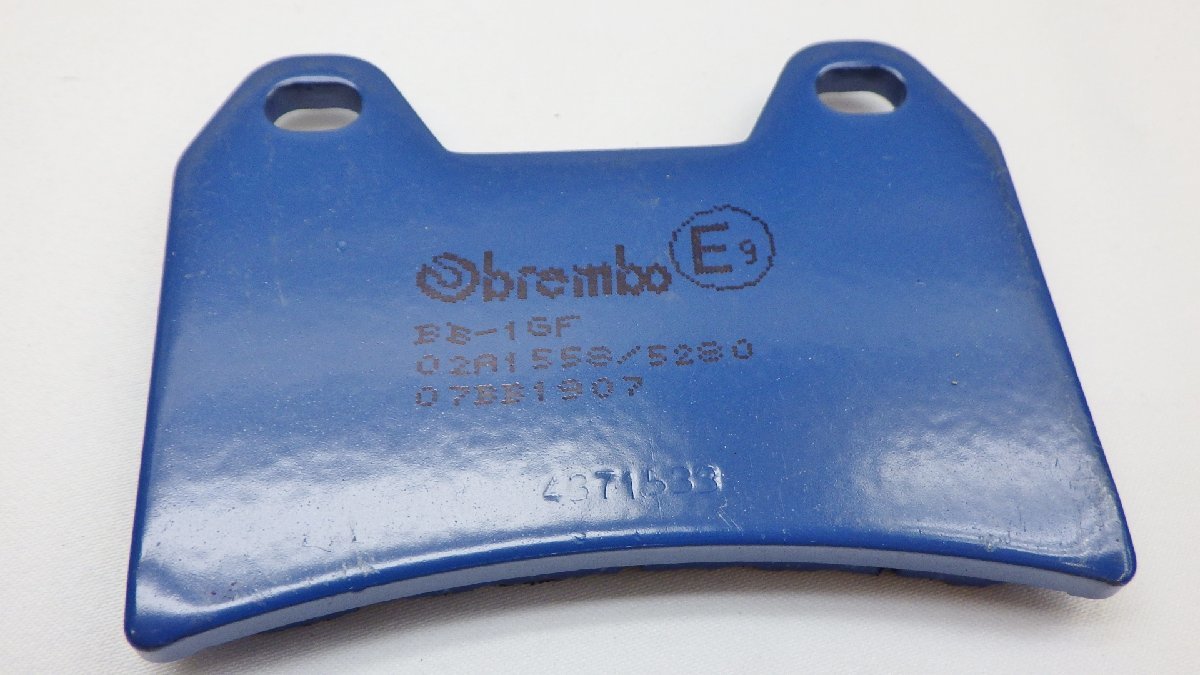 S23■ブレンボ ブレーキパッド モトグッチ V7 1-3 カーボンセラミック 青 フロント用 ストーン brembo_画像2