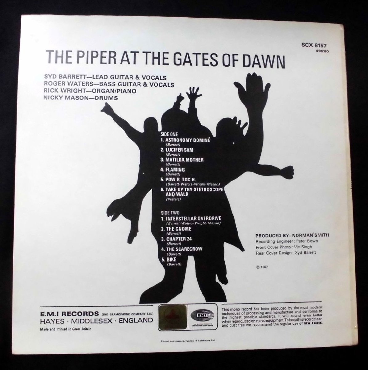 ●UK-Columbia,””Export,w/Odeon,Gold-Sticker!!”” Pink Floyd / The Piper At The Gates Of Dawn_画像3