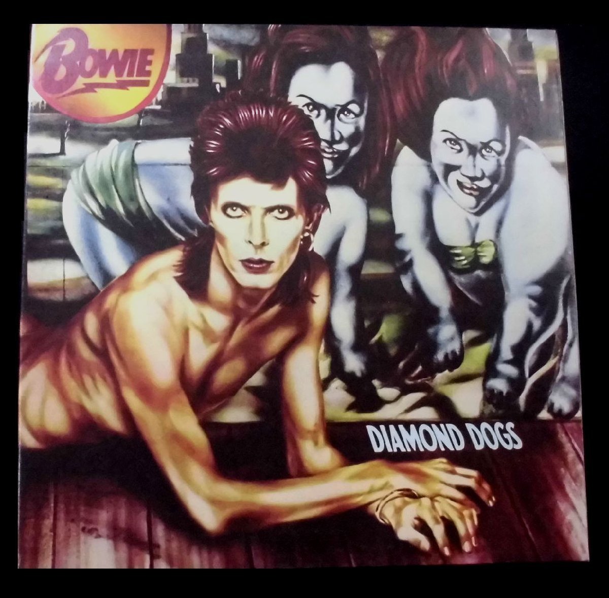 ●UK-RCA Victorオリジナル””w/Orange-Coating Labels,EX+:EX Copy””!! David Bowie / Diamond Dogs_画像1