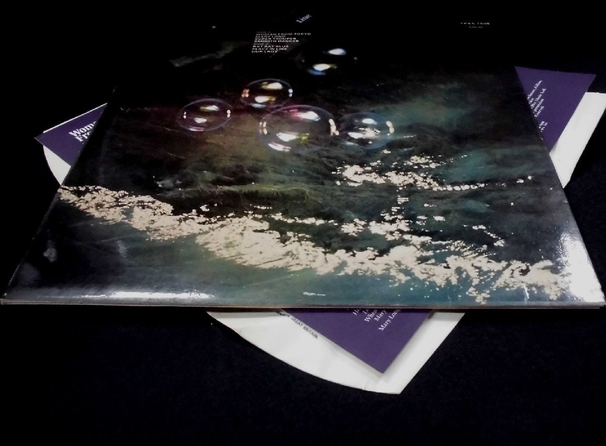 ●UK-Purple Recordsオリジナルw/insert,EX:EX Copy!! Deep Purple / Who Do We Think We Are_画像6