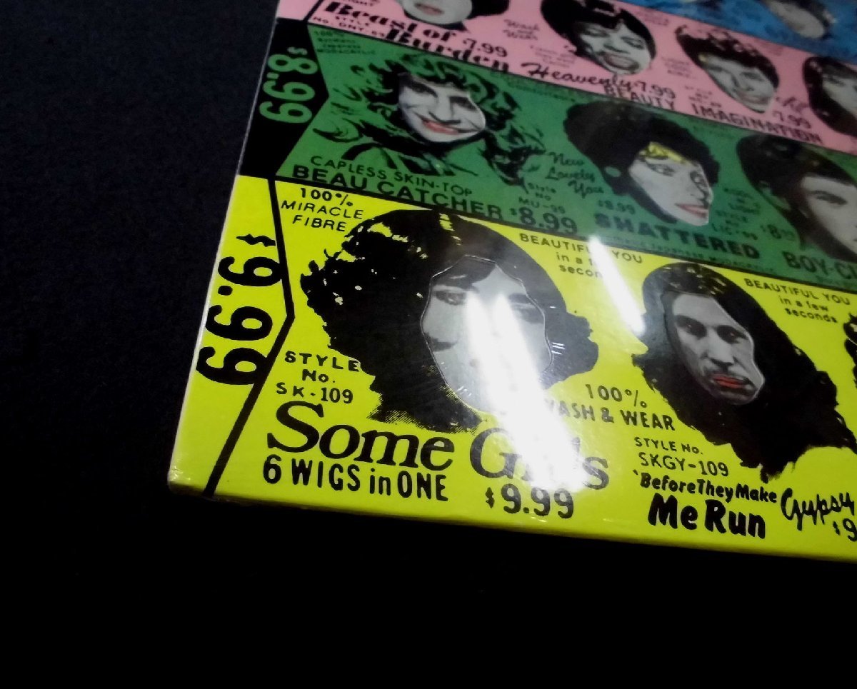 ●US-Rolling Stones Recordsオリジナル””Still-Sealed未開封,w/HypeSticker,No-Cut Copy””!! The Rolling Stones / Some Girls_画像4