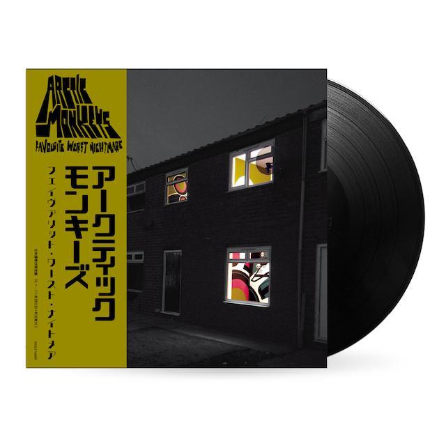 【新品同様】 ARCTIC MONKEYS アークティック・モンキーズ / FAVOURITE WORST NIGHTMARE(日本語帯付き仕様) (国内LP)_画像1