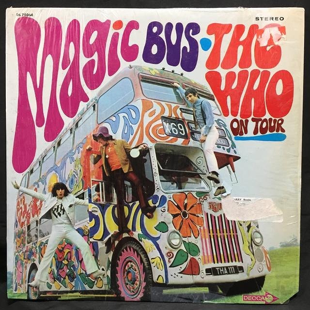 THE WHO / MAGIC BUS (US-ORIGINAL,STEREO,カラーバンドラベル,w/SHRINK US独自編集盤)_画像1