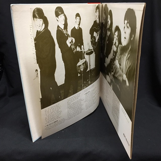 ●JPN-Gramophone 美品!! 帯補充票付 1750円定価 The Beatles / 若き日のビートルズ_画像4