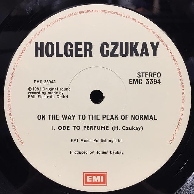 HOLGER CZUKAY / ON THE WAT TO THE PEAK OF NORMAL (UK-ORIGINAL)_画像5