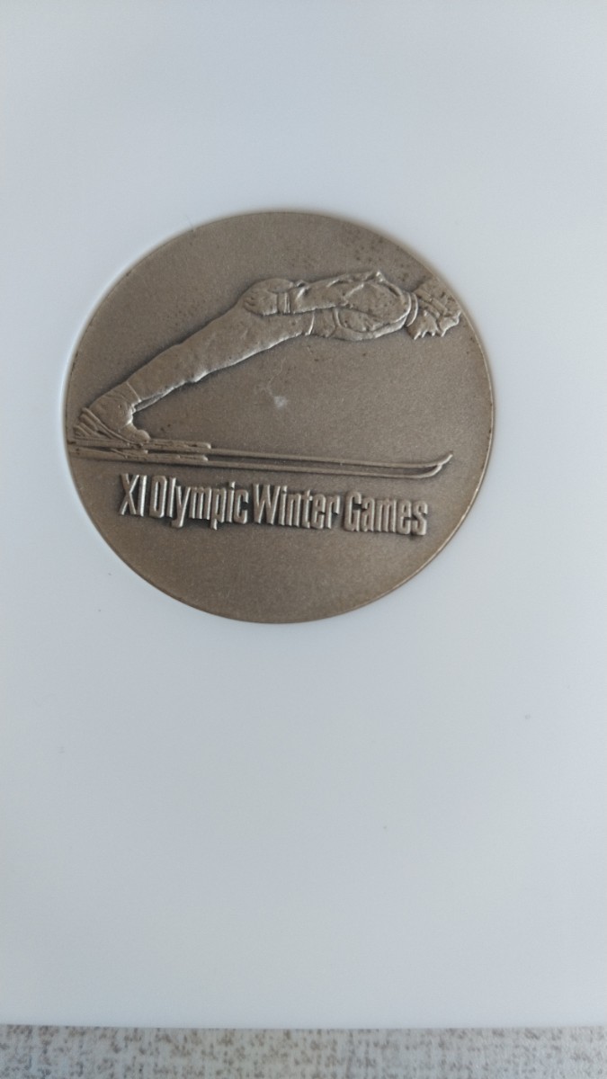 第11回札幌オリンピック冬季大会記念メダル　 金銀銅セット_画像3
