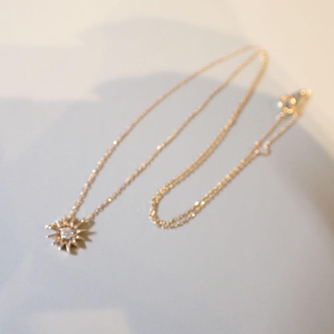  Star Jewelry K10 necklace SUNBURST