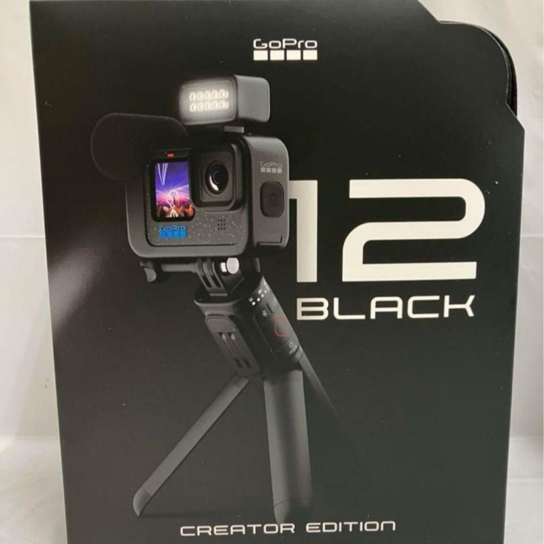 【美品】GoPro HERO12 Black クリエーターエディション CHDFB-121-JPBK