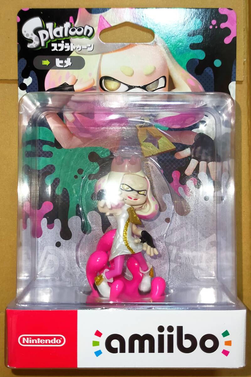 未開封新品 amiibo ヒメ (スプラトゥーンシリーズ) デンタクルズ ニンテンドースイッチ アミーボ スプラトゥーン2