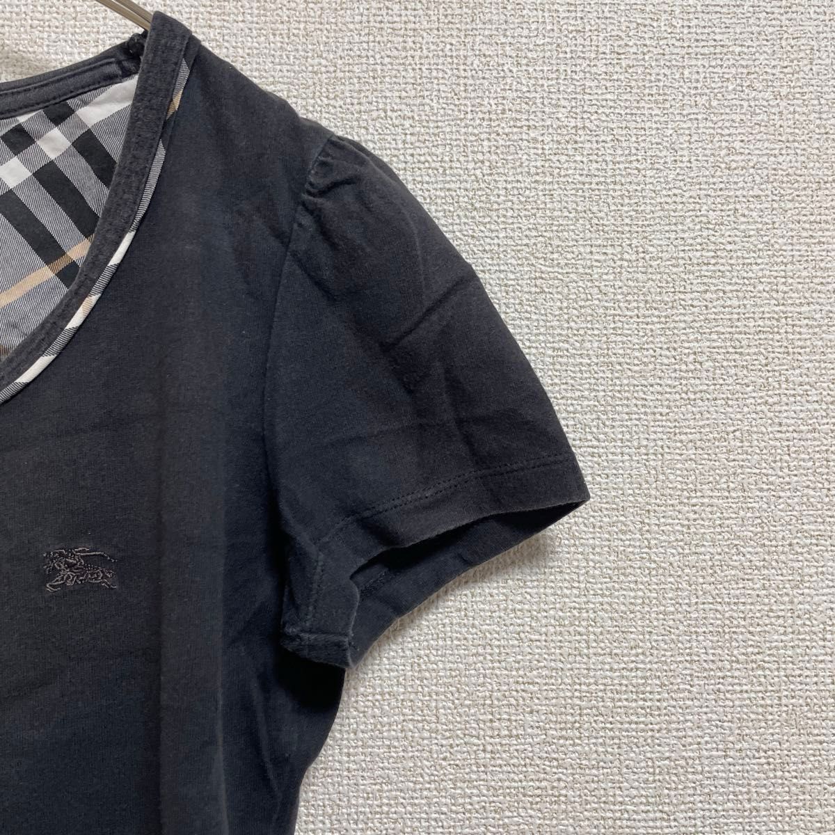 BURBERRY バーバリーブラックレーベル　Tシャツ　半袖　カットソー　黒　M