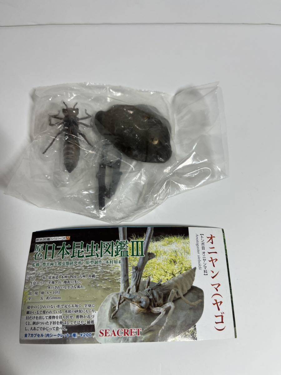 原色日本昆虫図鑑 シークレット 単品 オニヤンマ (ヤゴ)ガチャ 原色日本昆虫図鑑 シークレット 単品 オニヤンマ (ヤゴ)ガチャ