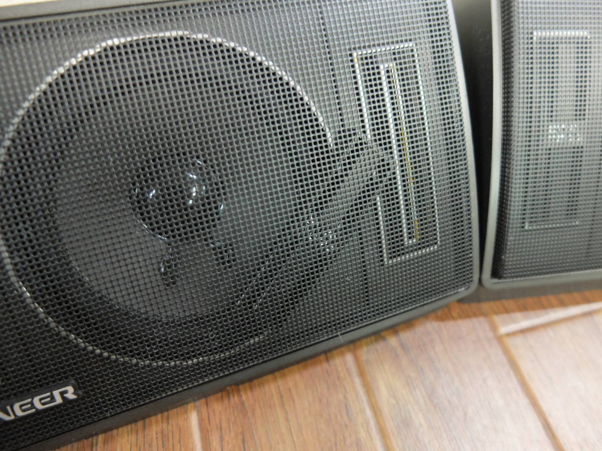 当時物 PIONEER パイオニア TS-77 スピーカー オーディオ 当時物 PIONEER パイオニア TS-77 スピーカー オーディオ
