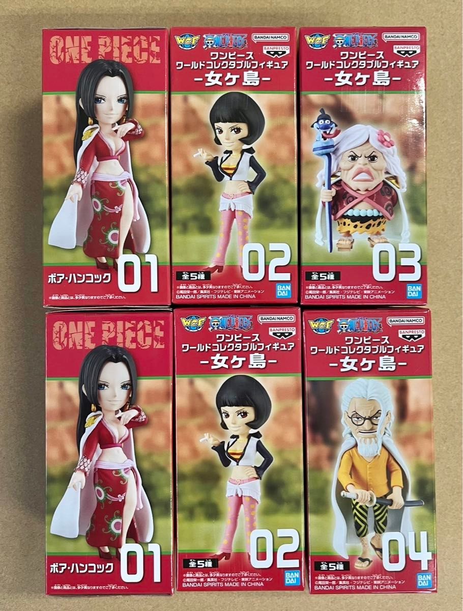 ワンピースワールドコレクタブルフィギュアまとめ売り女ヶ島 - アメコミ