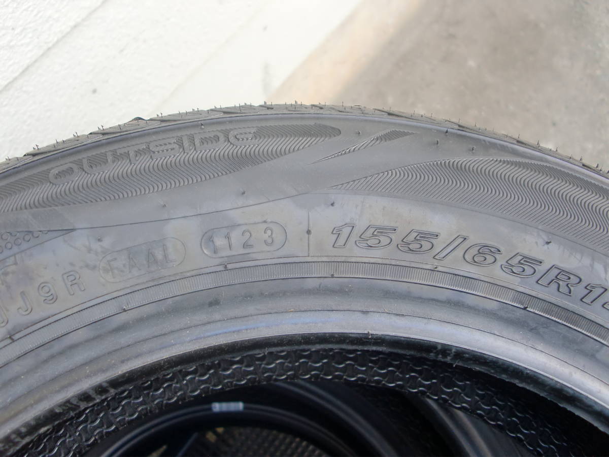 送料込み 新品未使用タイヤ　155/65R14　 4本　ロードストン　HP02_画像4