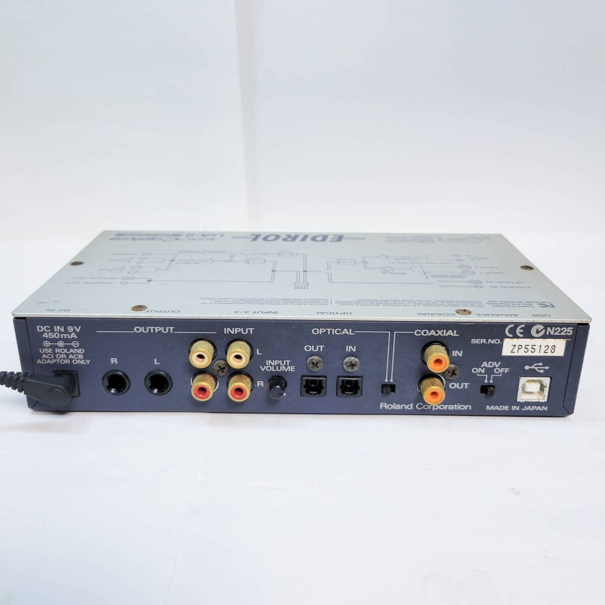 中古 Roland EDIROL UA-5 USBオーディオインターフェース 通電確認品の画像2