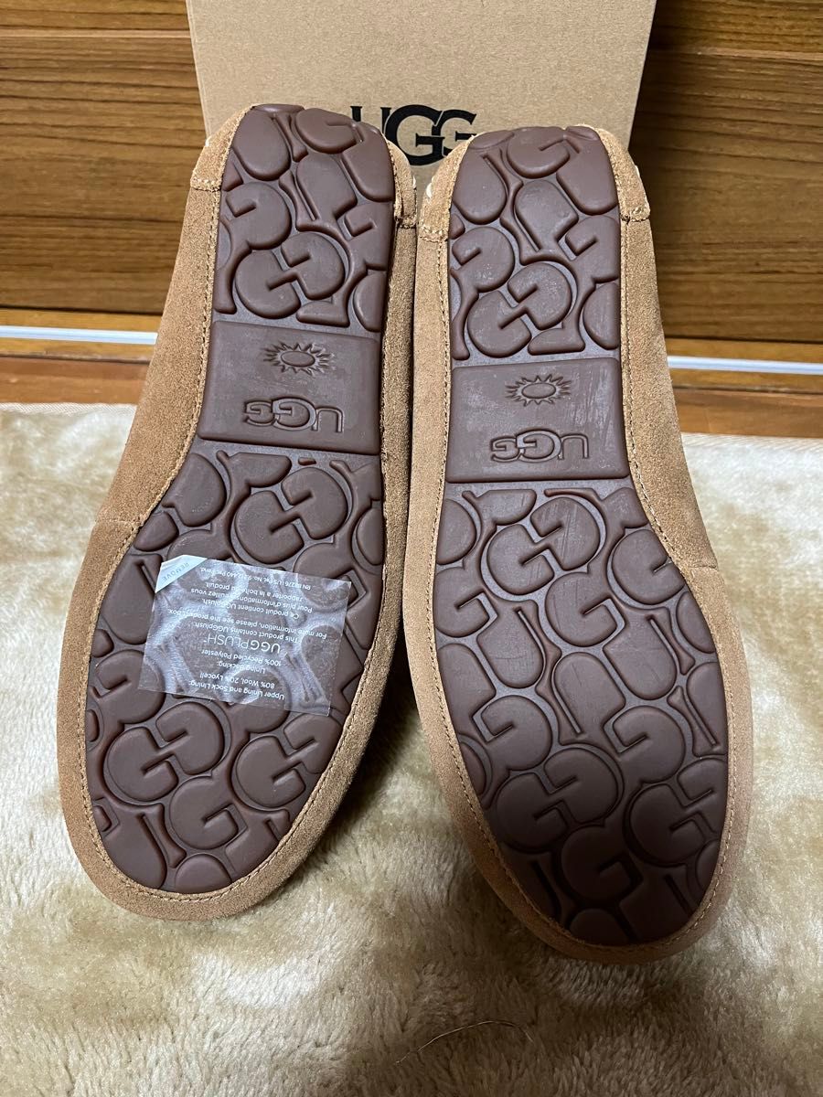 新品 正規品 UGG ANSLEY モカシン CHESTNUT 25㎝