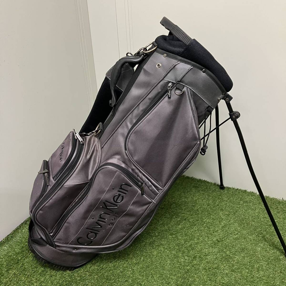 Yahoo!オークション - Calvin Klein スタンドキャディバッグ Yahoo!オークション - Calvin Klein スタンドキャディバッグ
