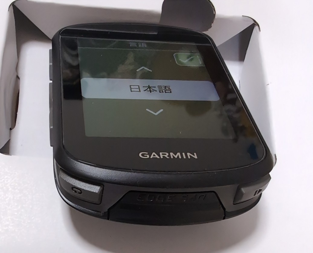 ガーミン エッジ 540 GPSサイクルコンピューター GARMIN EDGE 540 レックマウント付属_画像8