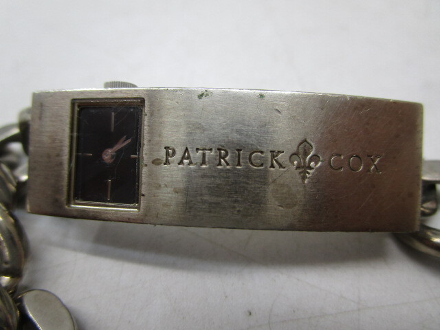 ★川0285 PATRICK COX パトリックコックス ブレスレットウォッチ 腕時計 ブレスレット 2針 PC-8007 ウォッチ レディース_画像3