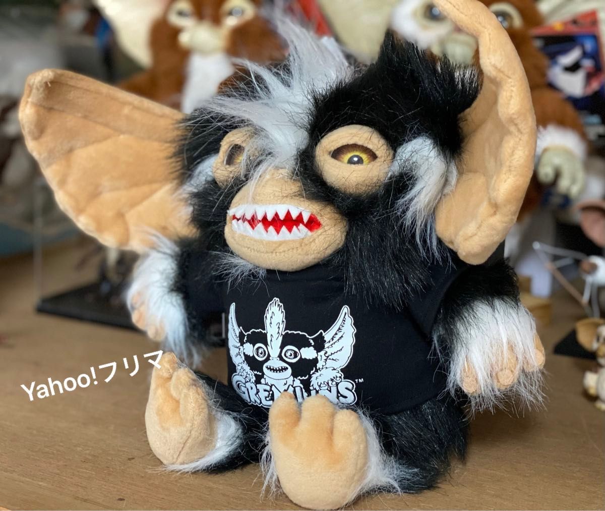 グレムリン　オーバーザストライプス　モホーク　ぬいぐるみ　ギズモ　毛玉ゴム付き　gizmo ギズモ　gremlins モグワイ