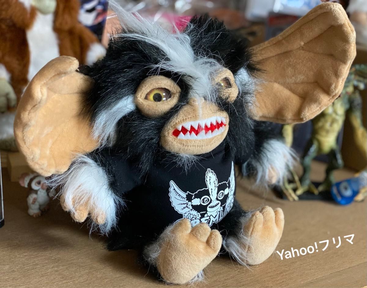 グレムリン　オーバーザストライプス　モホーク　ぬいぐるみ　ギズモ　毛玉ゴム付き　gizmo ギズモ　gremlins モグワイ