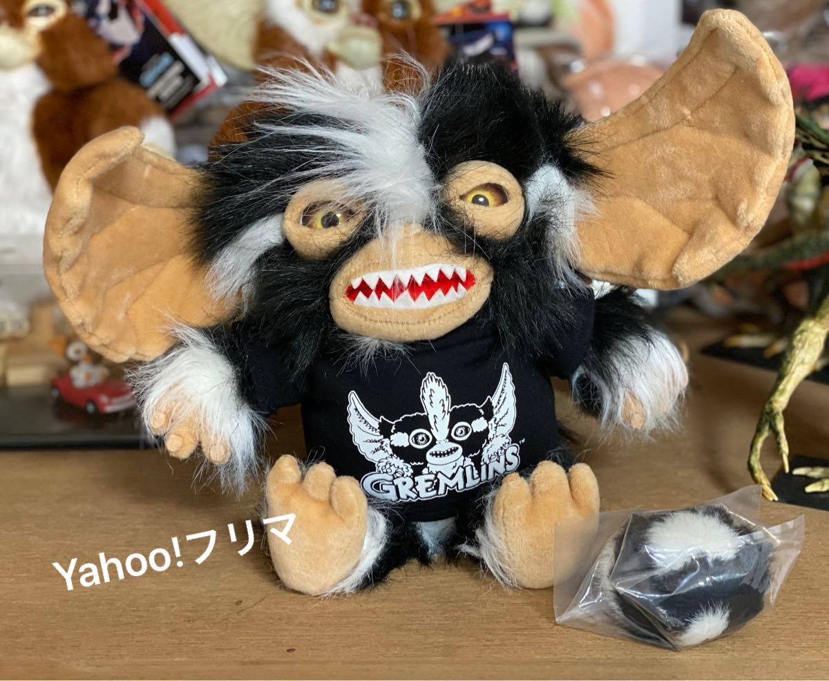 グレムリン　オーバーザストライプス　モホーク　ぬいぐるみ　ギズモ　毛玉ゴム付き　gizmo ギズモ　gremlins モグワイ