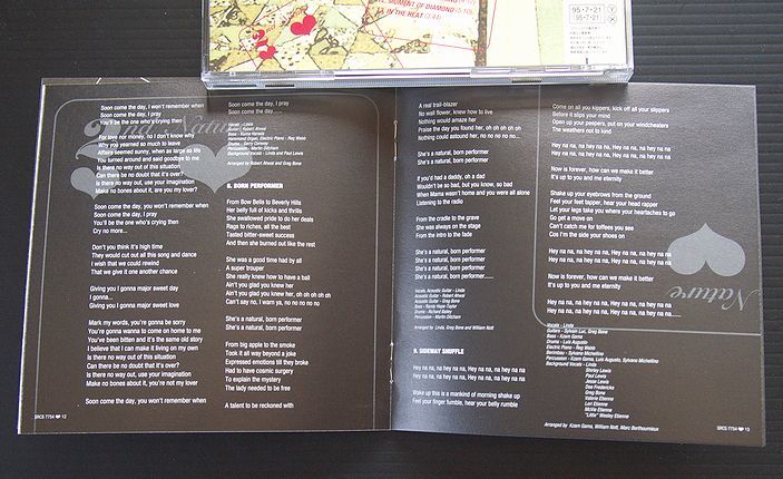 CD 国内盤 美品 ケース新品交換済 リンダ・ルイス LINDA LEWIS「セカンド・ネイチャー」1995年発売盤　ソニーSRCS7754_画像4